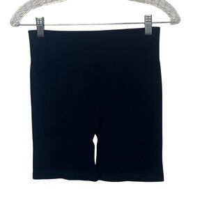 Gilly Hicks Hollister Biker Shorts Womens Small  Black New WOT Stretch